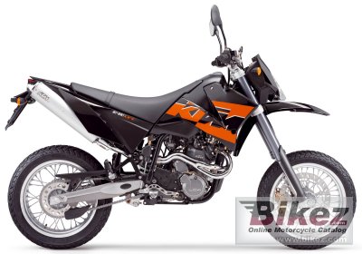 2005 KTM 640 LC4 SMC Black photo
